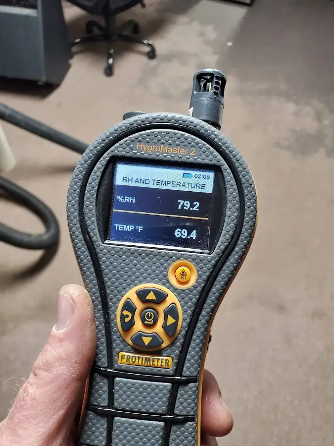 Moisture meter humidity assessment for Mold Remediation & Removal in Town 'n' Country